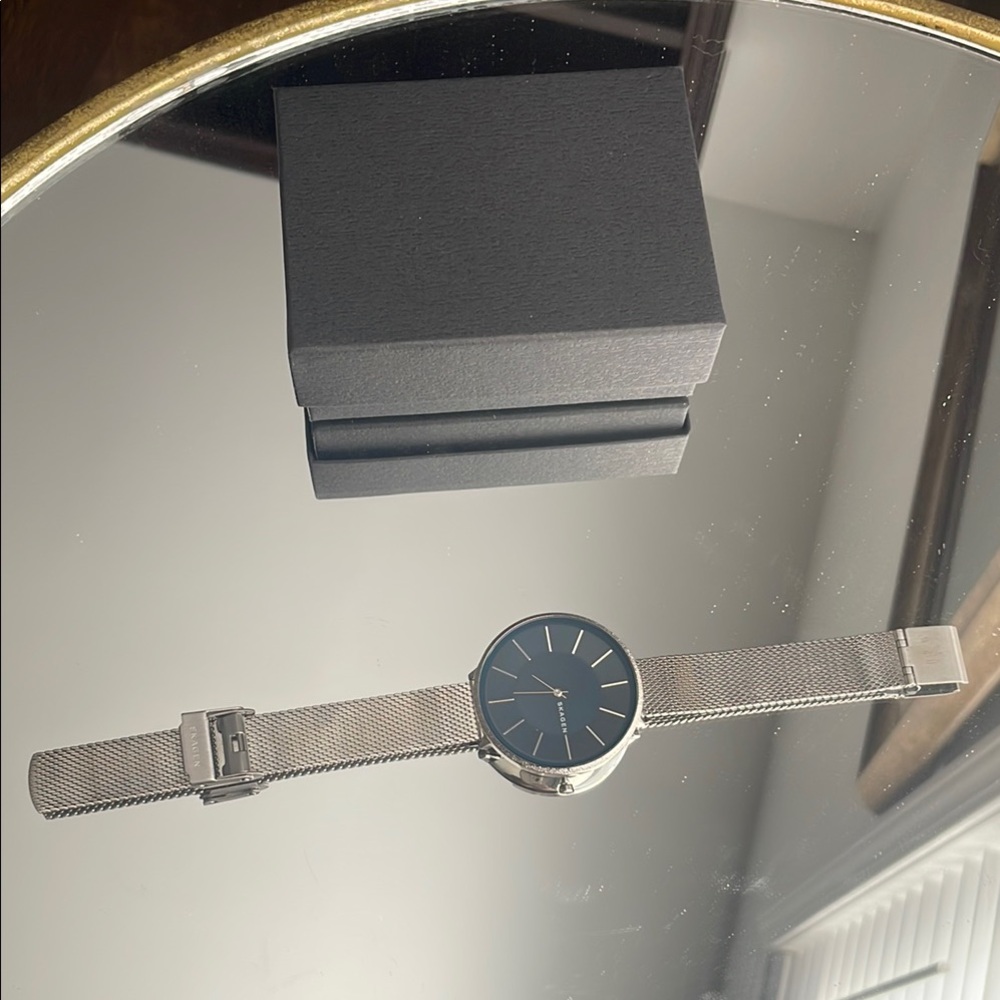 Skagen Karolina Blue Dial Ladies Watch SKW2725 - Picture 3 of 11